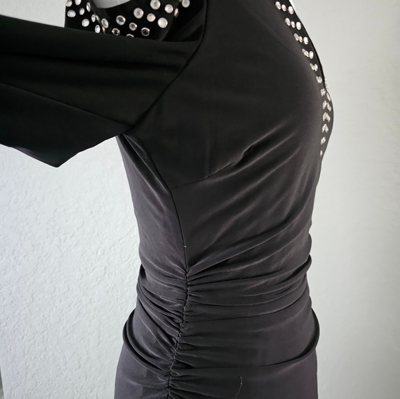 Cache Bodycon Dress Black Size 6 (NWOT) - Picture 10 of 13